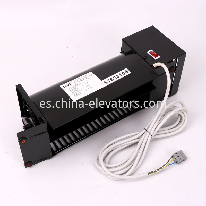 57623106 Ventilador de flujo cruzado para Schindler 3300 3600ap ascensores 57623106 Cross Flow Fan for Schindler 3300 3600AP Elevators